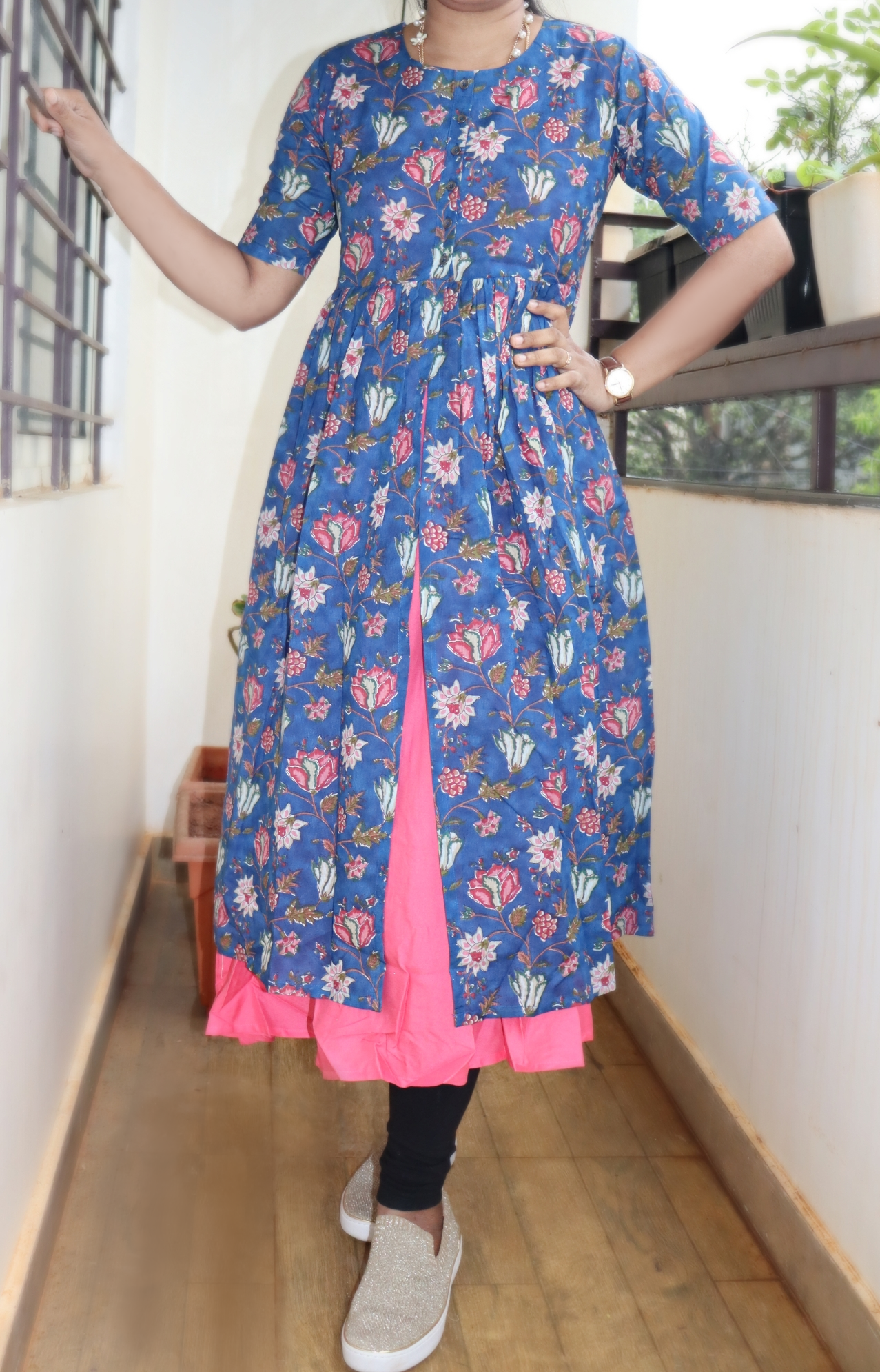 Lucky - Two layered floral dress
