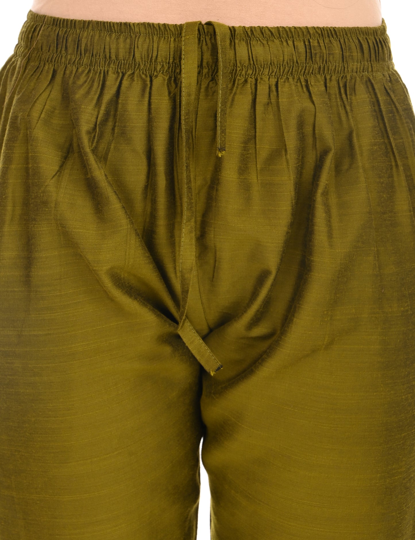 Rashmika - Mehandi Green Silk Pant