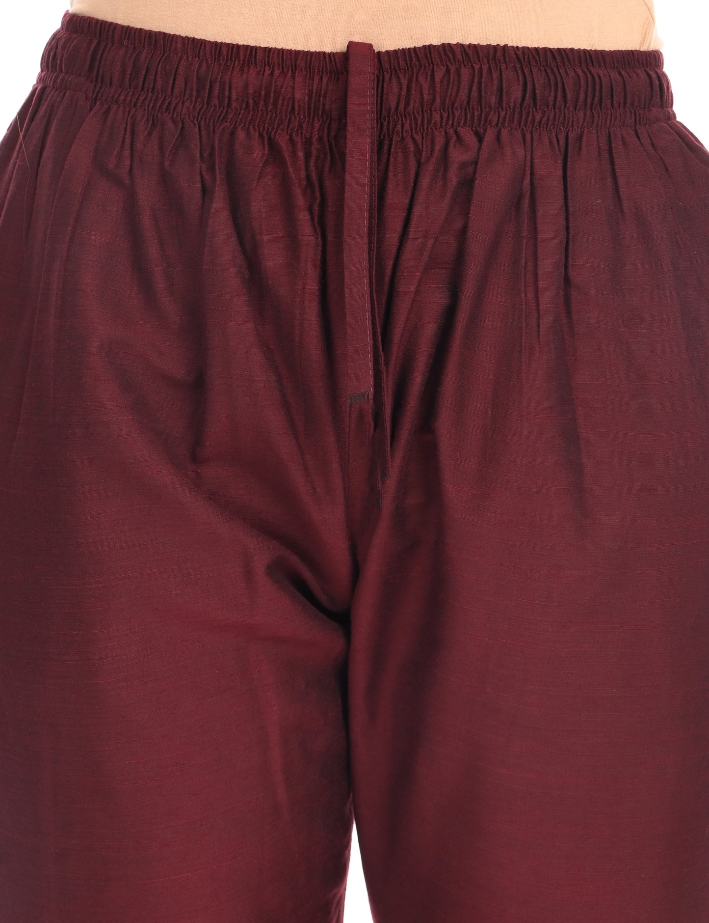 Rashmika - Wine Silk Pant