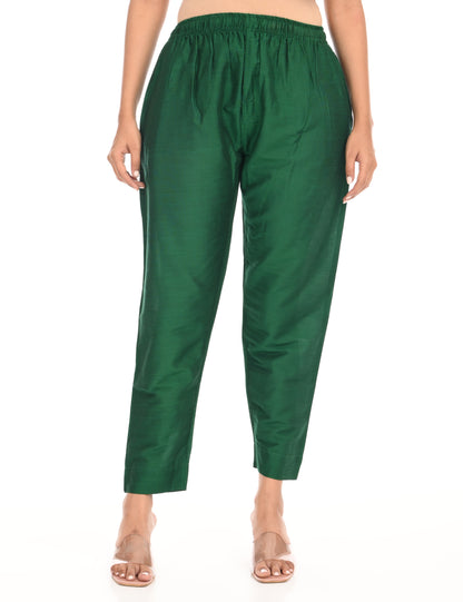 Rashmika - Green Silk Pant