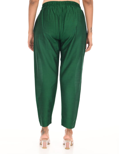 Rashmika - Green Silk Pant