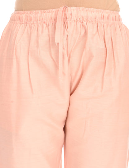 Rashmika - Baby Pink Silk Pant