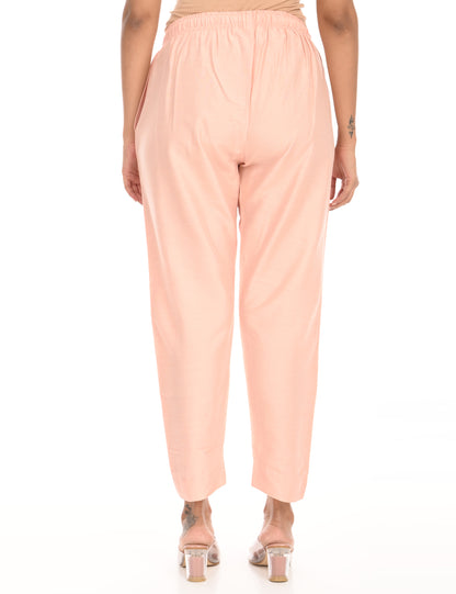 Rashmika - Baby Pink Silk Pant