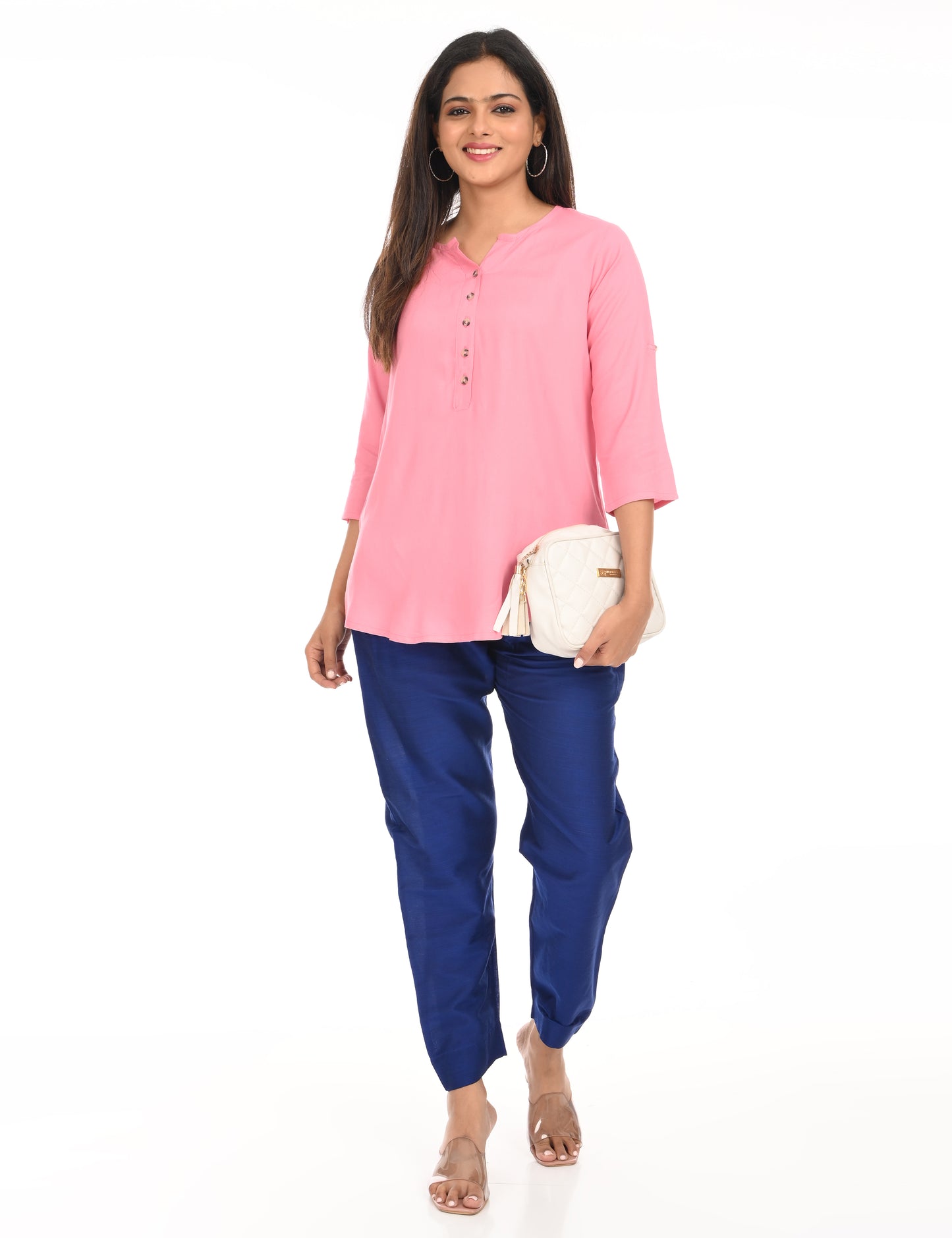 Rashmika - Royal Blue Silk Pant