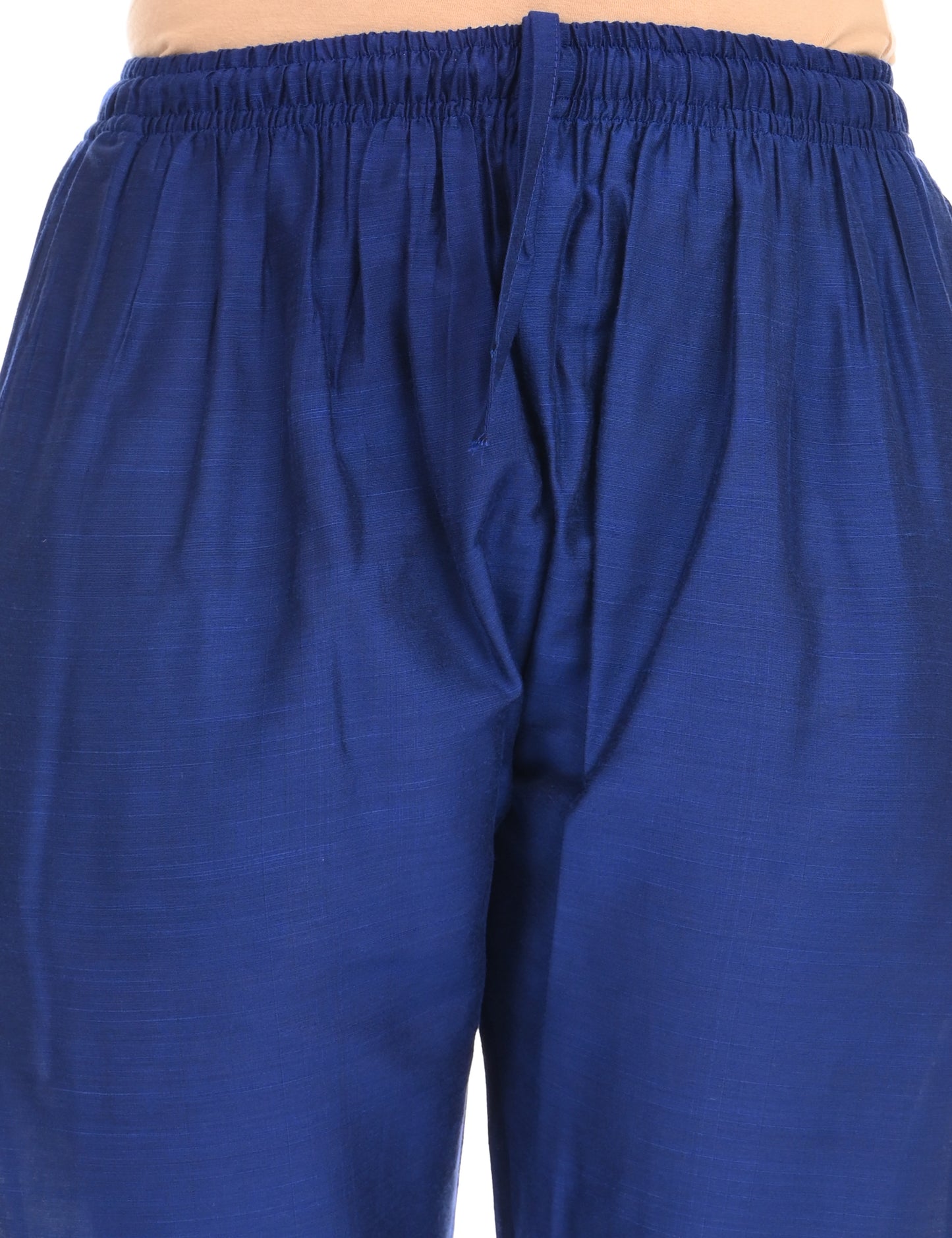 Rashmika - Royal Blue Silk Pant