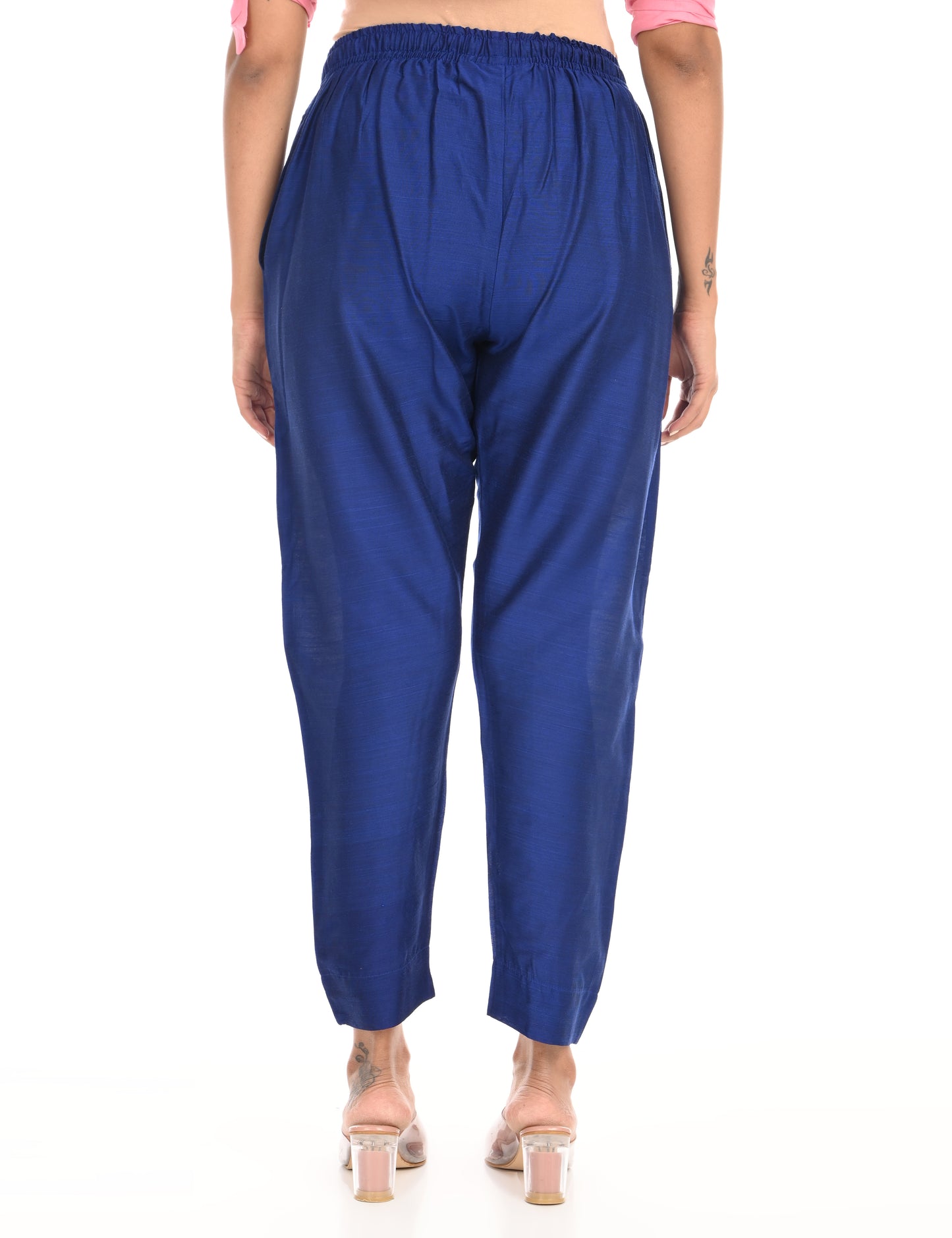 Rashmika - Royal Blue Silk Pant