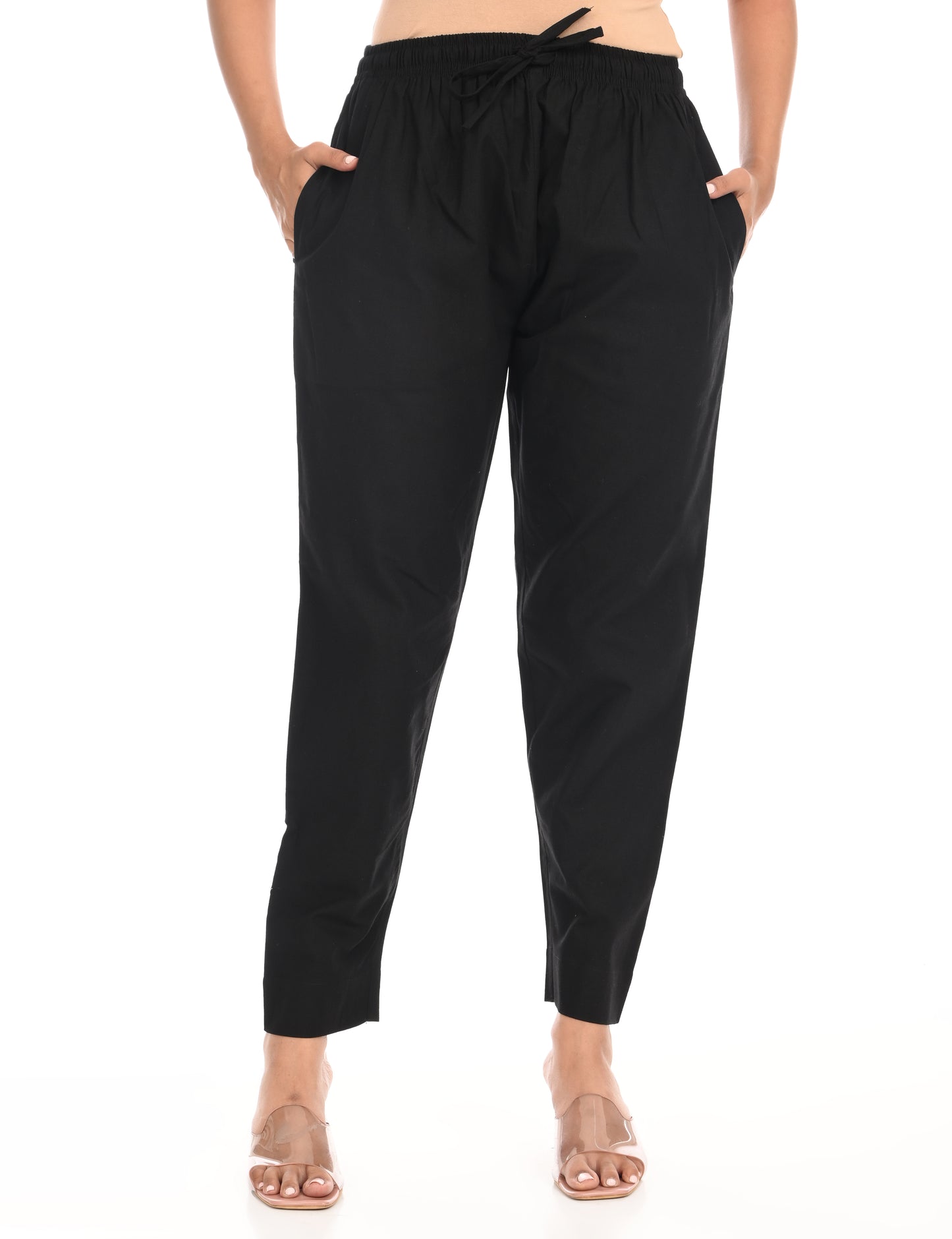 Rashmika - Black Silk Pant