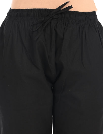 Rashmika - Black Silk Pant