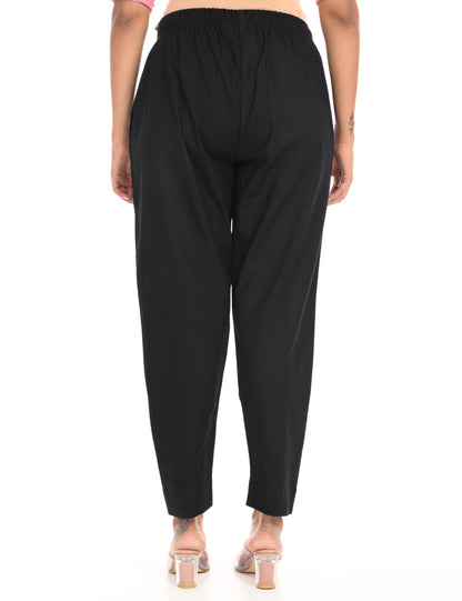 Rashmika - Black Silk Pant