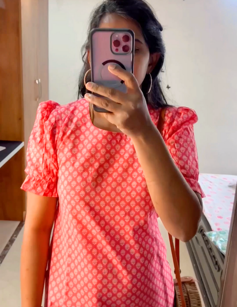 Nilima Designer sleeves office wear kurti Ichika