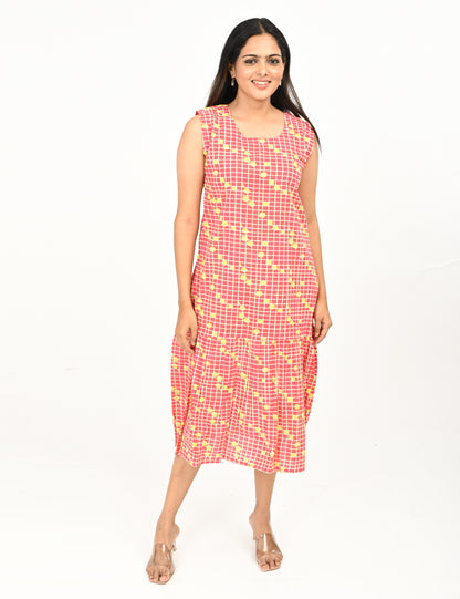 Jinisha - Two layered jacket dress - Floral