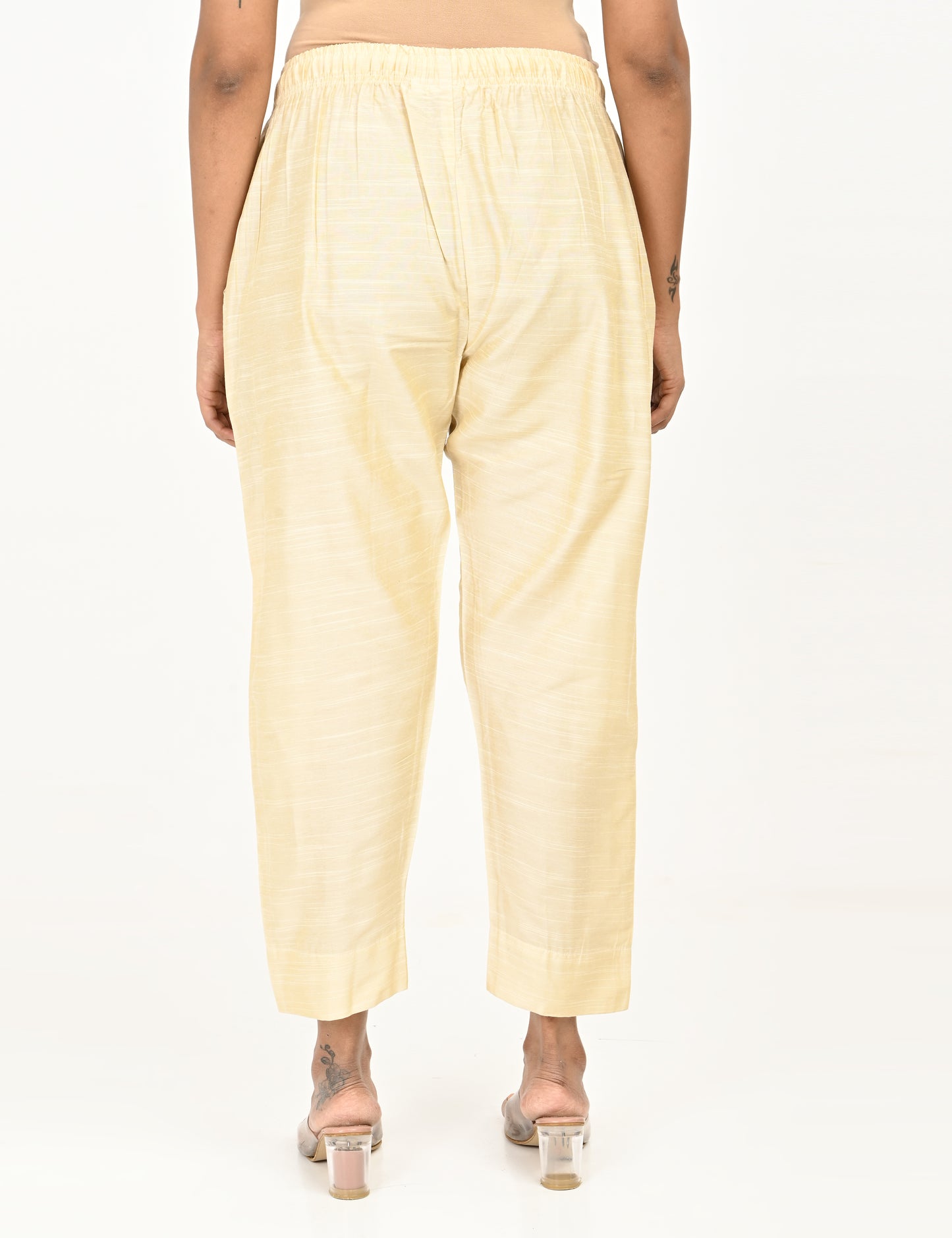 Rashmika - Half white Silk Pant