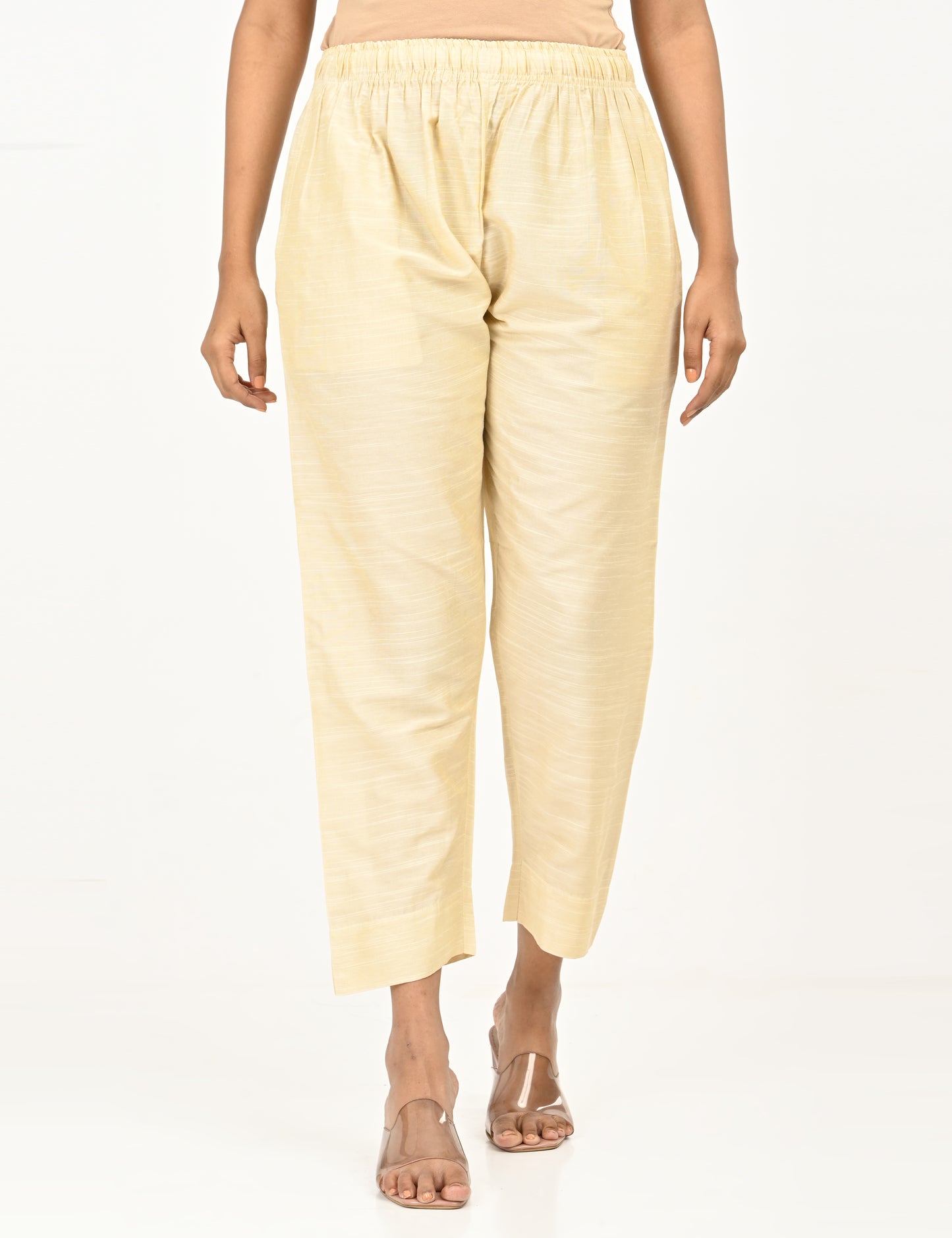 Rashmika - Half white Silk Pant