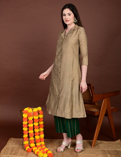 Harini Emerald Silk Cotton Set