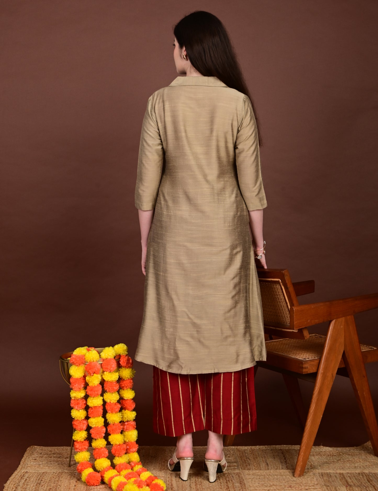 Harini Ruby Silk Cotton Set