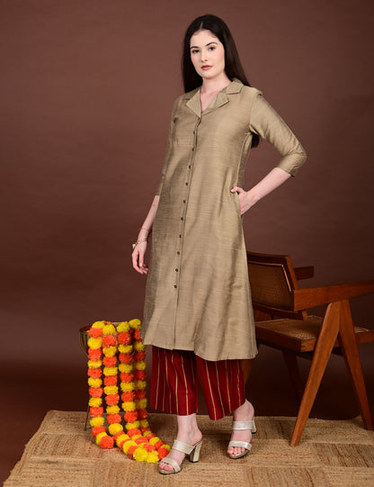 Harini Ruby Silk Cotton Set