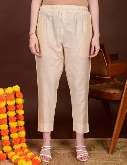 Anagha Gold Tissue Silk Cotton Set