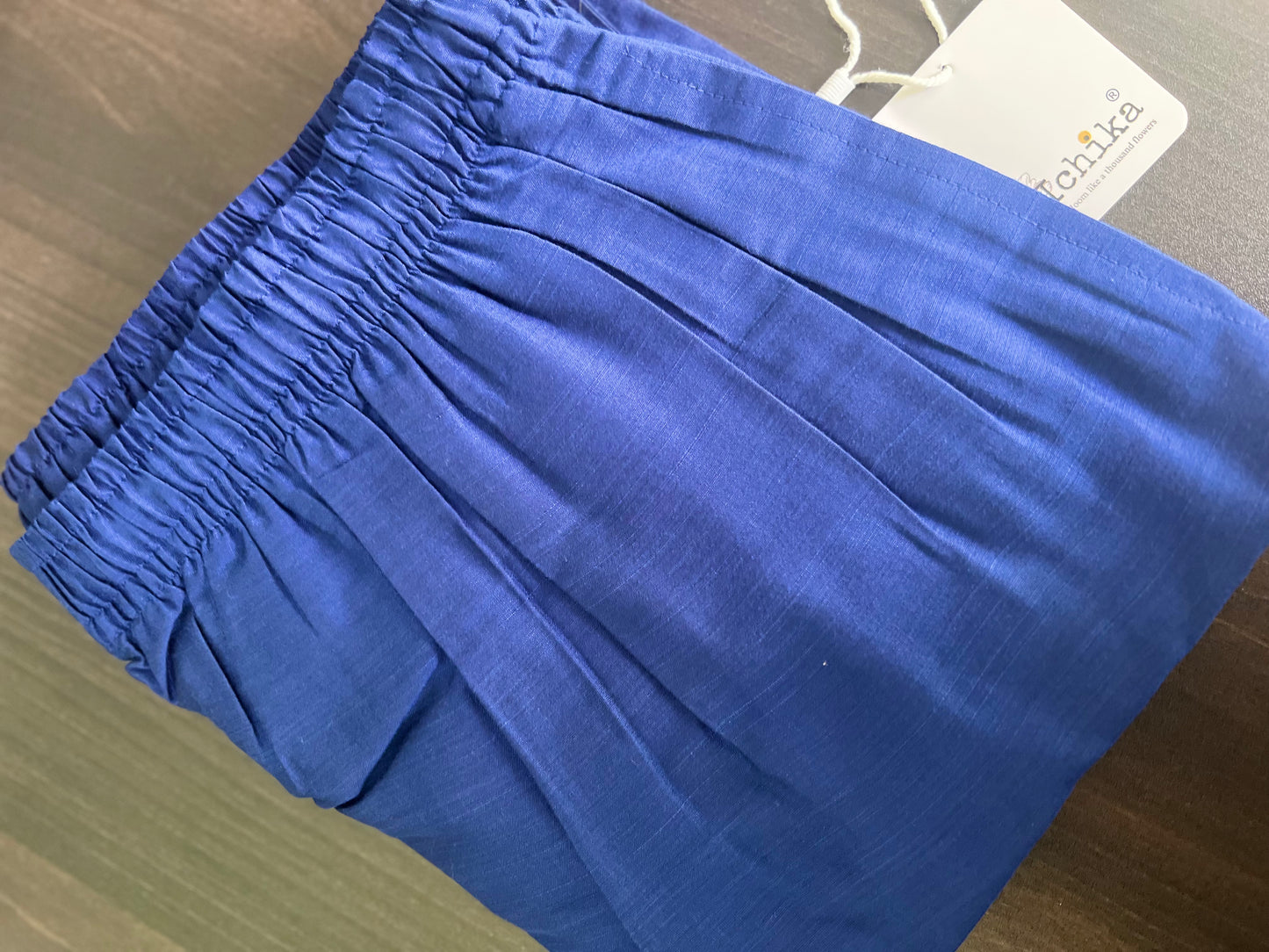 Rashmika - Royal Blue Silk Pant