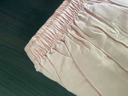 Rashmika - Pastel Peach Silk Pant