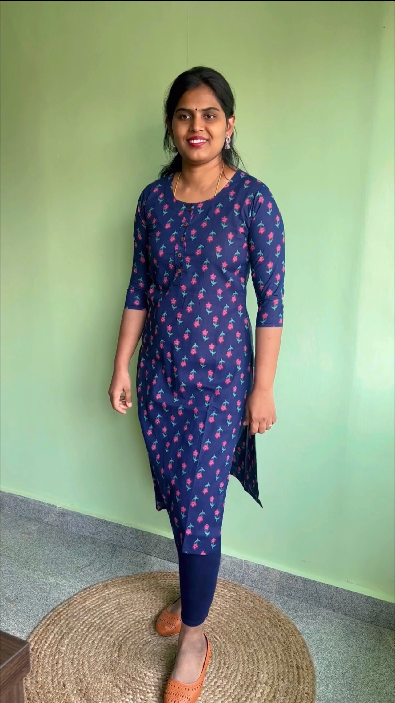 Indira 23104 Exclusive Office Wear Kurti Bottom Size Exporter