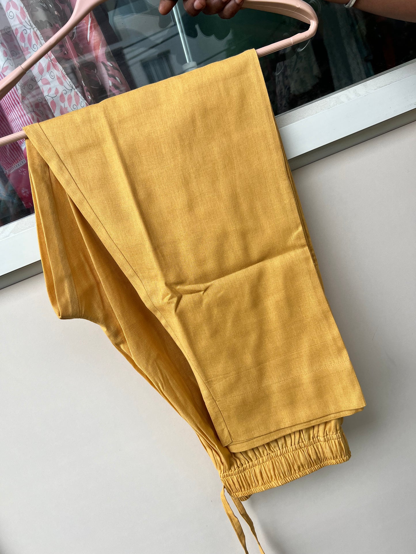 Tamara Every Day Cotton Pants - Mustard