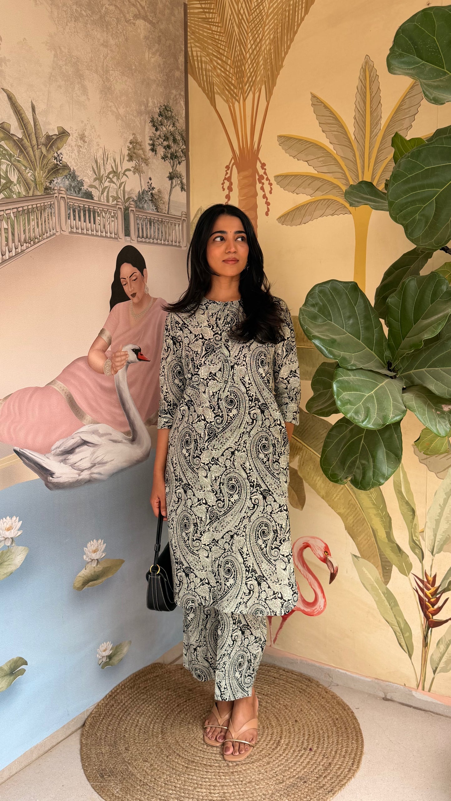 Alia - classic paisley Cotton Coord