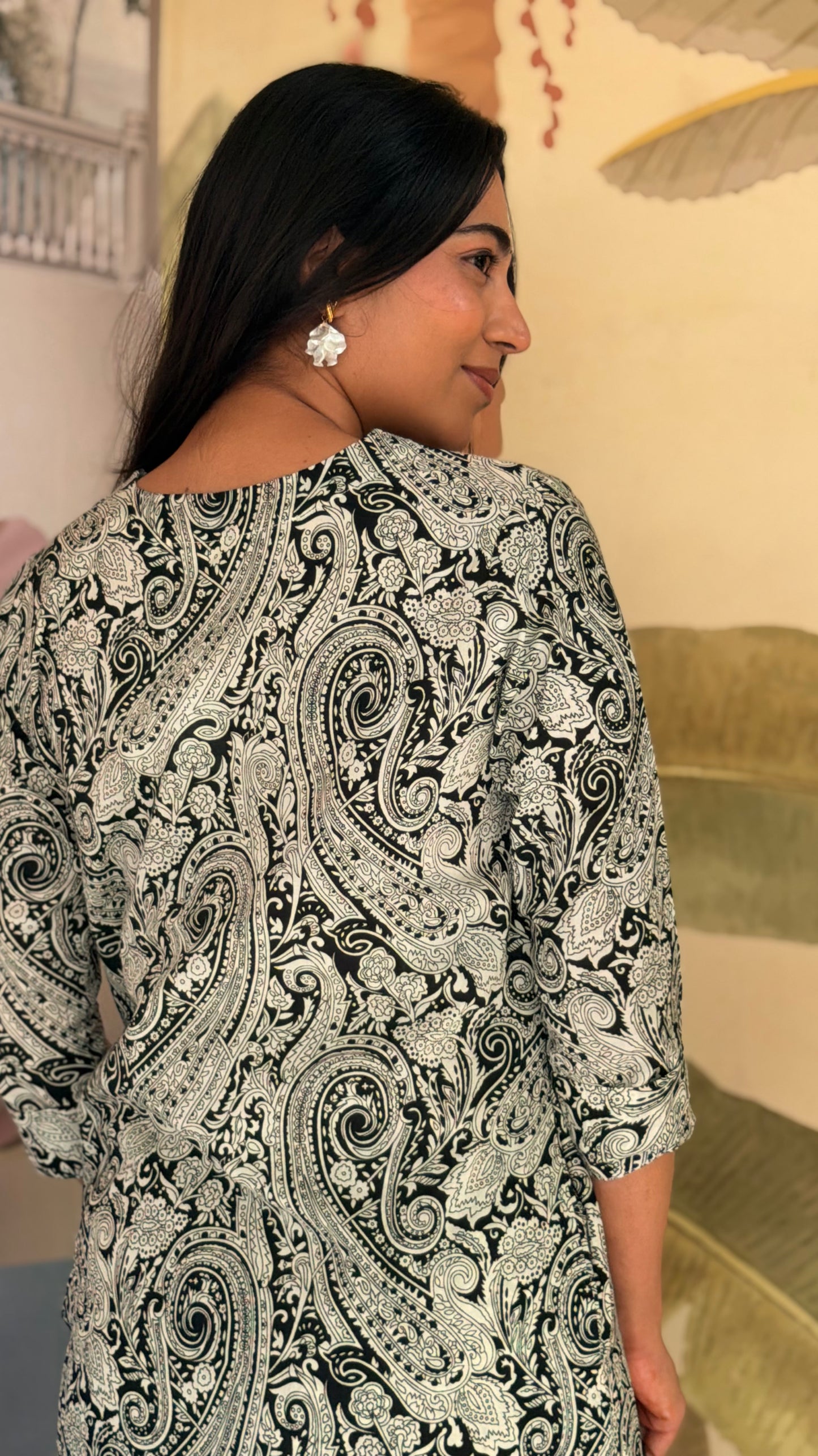 Alia - classic paisley Cotton Coord
