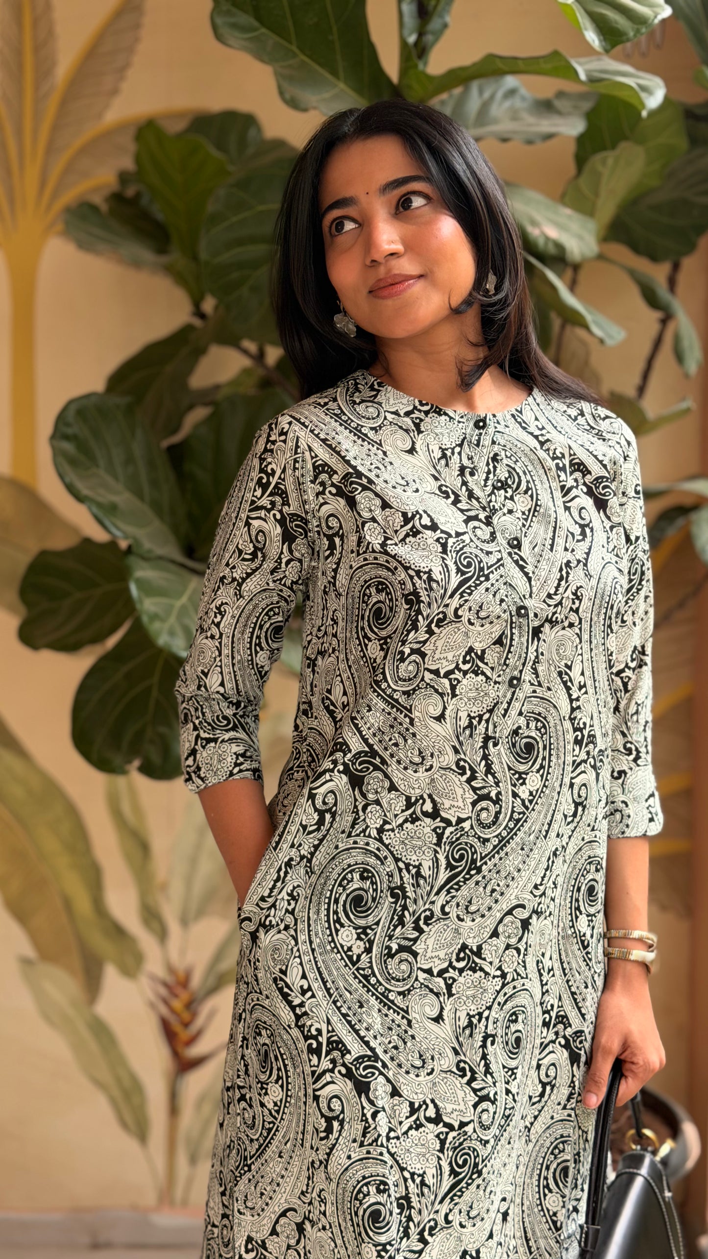 Alia - classic paisley Cotton Coord
