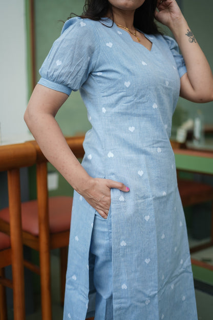 Maha - Premium Cotton Co-ord Set – Heart
