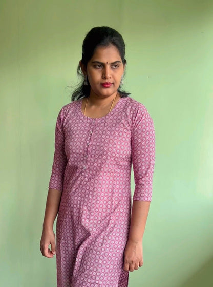 Adha - Office wear cotton kurti