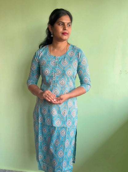 Dhristi  - Office wear cotton kurti